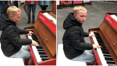 VIDEO: Chlapec si sadol v centre mesta za klavír a o pár minút sa život okolo neho celkom zastavil