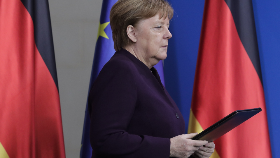 emecká kancelárka Angela Merkelová.