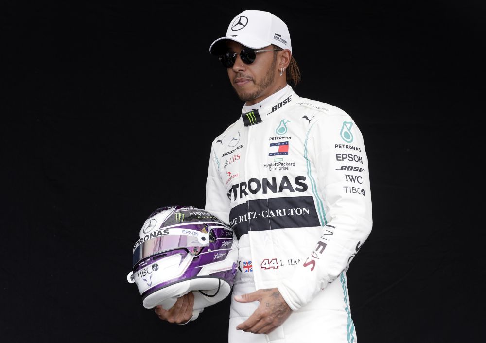 Britský pilot Formuly 1 Lewis Hamilton