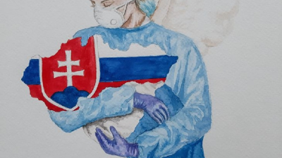 Lekárka namaľovala obrázok, ktorý sa šíri slovenským internetom. Od ľudí chce len jedno