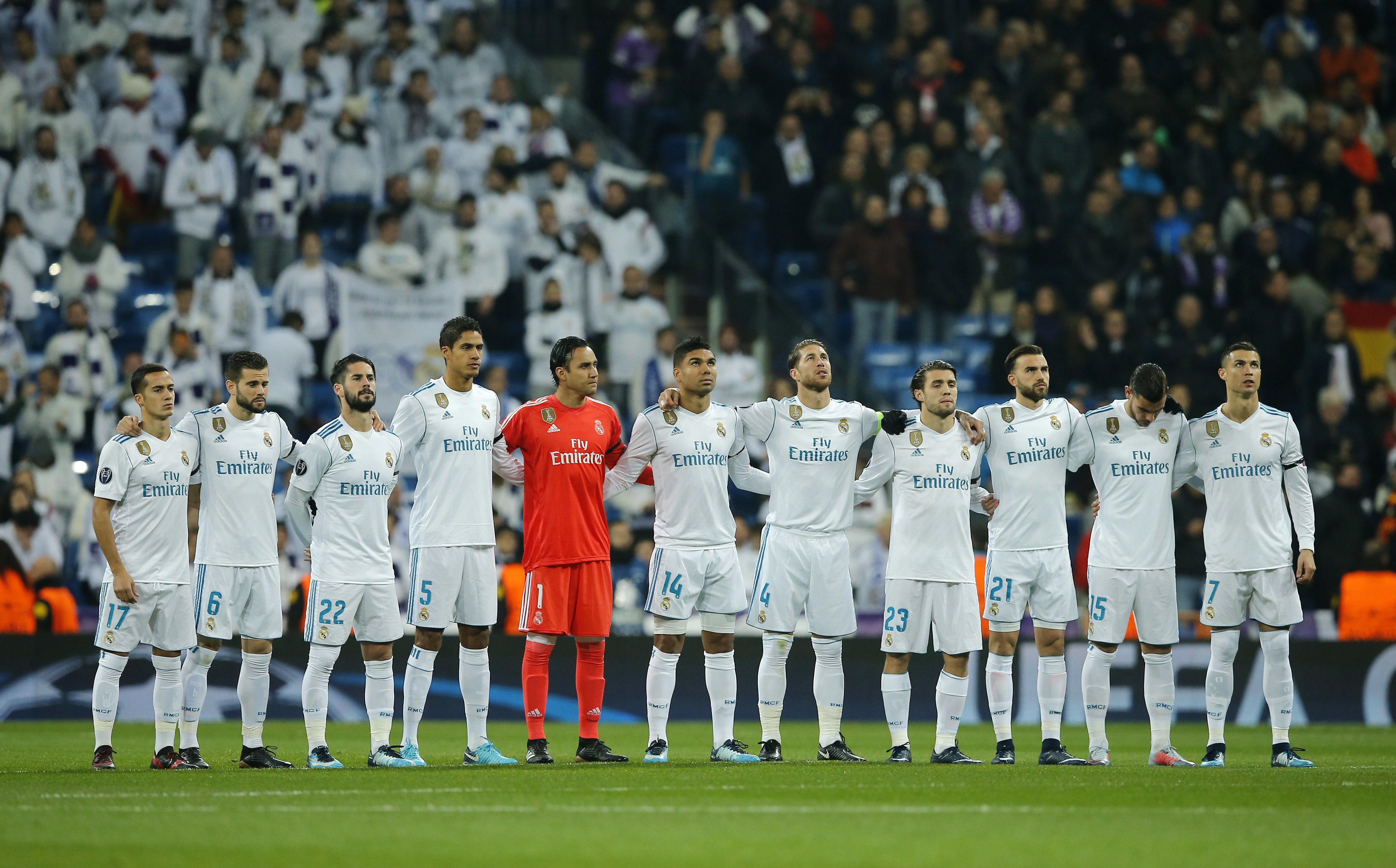 Hráči Realu Madrid, ilustračné foto