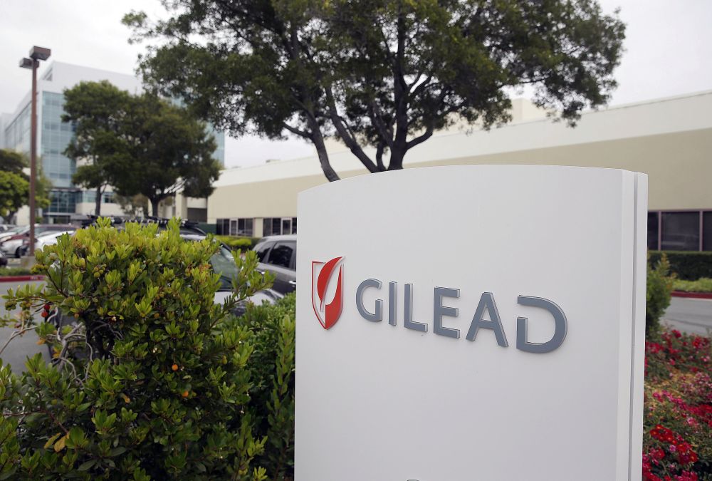 Na archívnej snímke z 9. júla 2015 je sídlo americkej biotechnologickej spoločnosti Gilead Sciences, ktorá vyvíja liek Remdesivir
