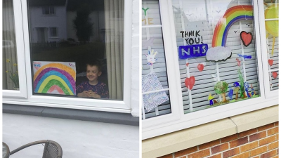 V oknách z celého sveta pribúdajú detské dúhy. Ku krásnemu posolstvu sa pridalo aj Slovensko