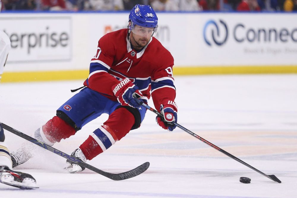 Slovenský hokejový reprezentant v drese Montrealu Canadiens Tomáš Tatar