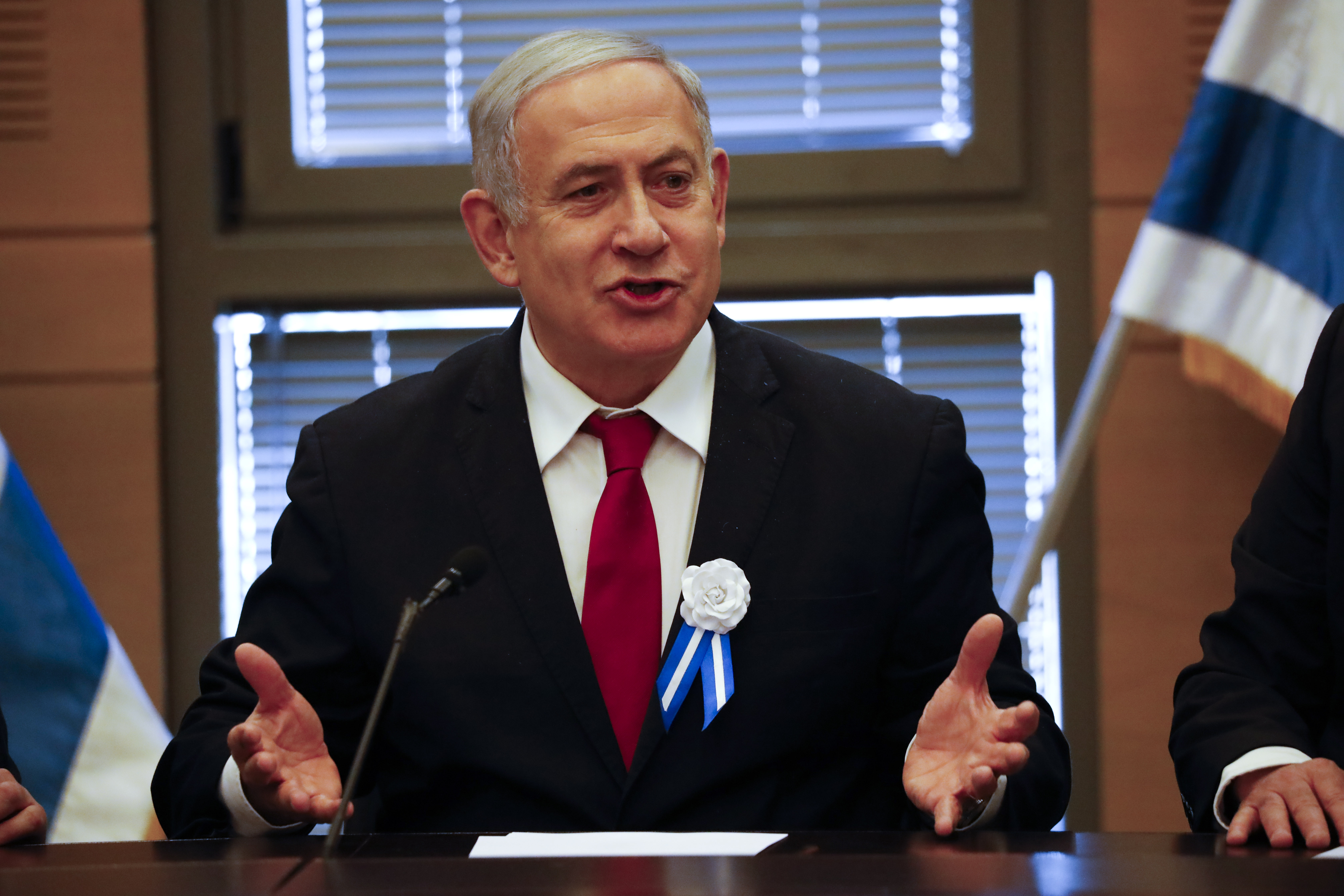 Na archívnej snímke izraelský premiér Benjamin Netanjahu.