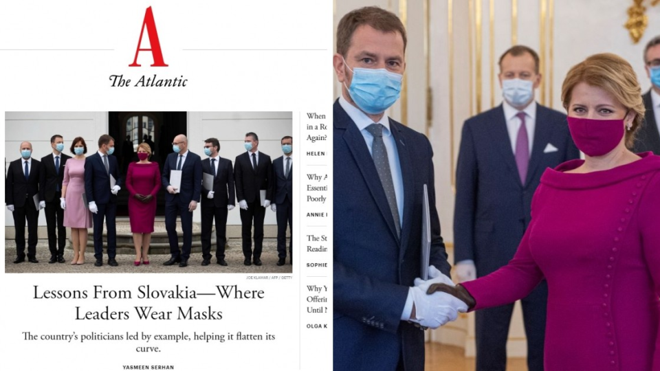 Slovenský boj s pandémiou sa ocitol ako príklad na titulke amerického magazínu.