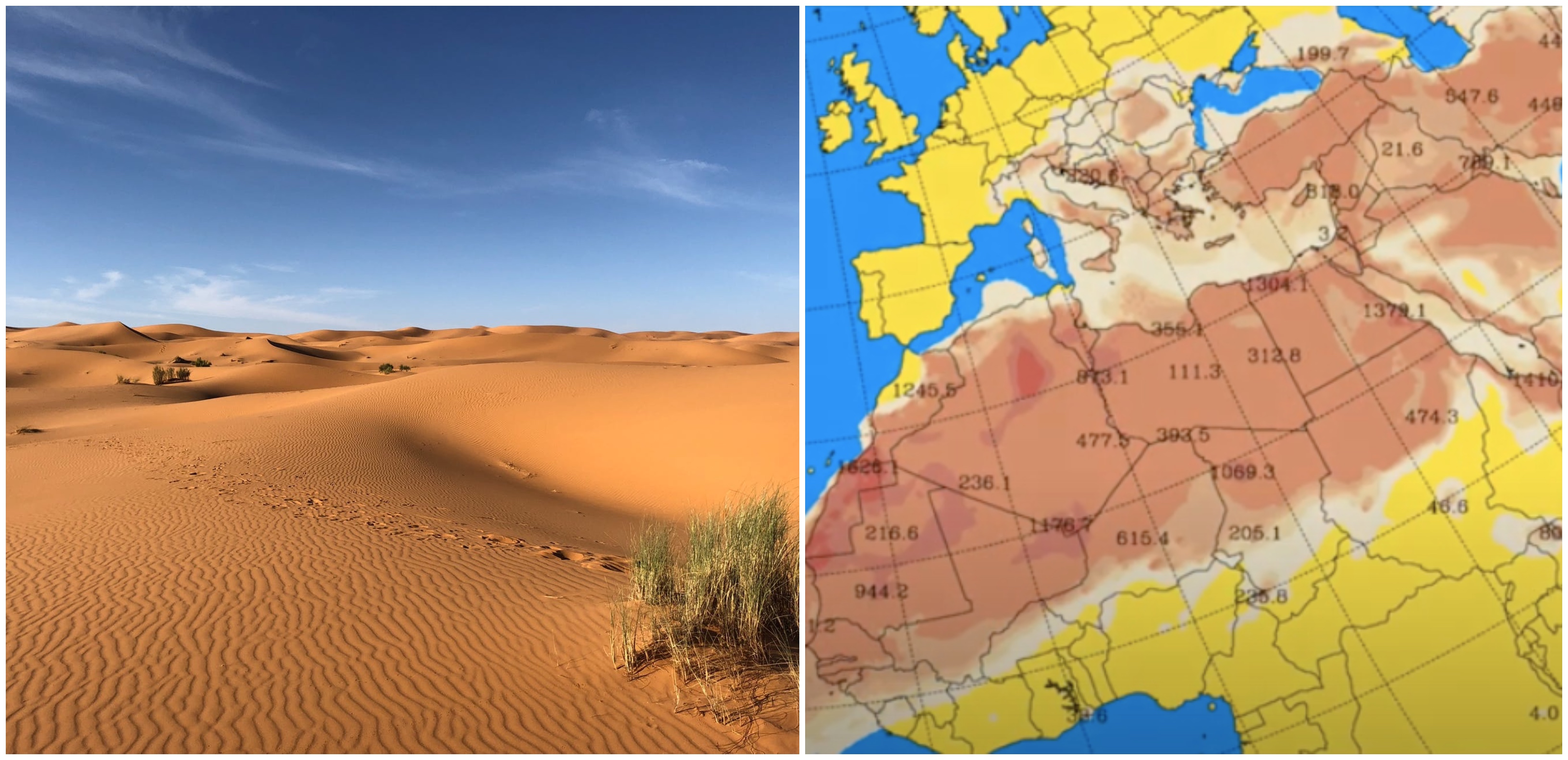 Foto: Ilustračné, saharský prach 