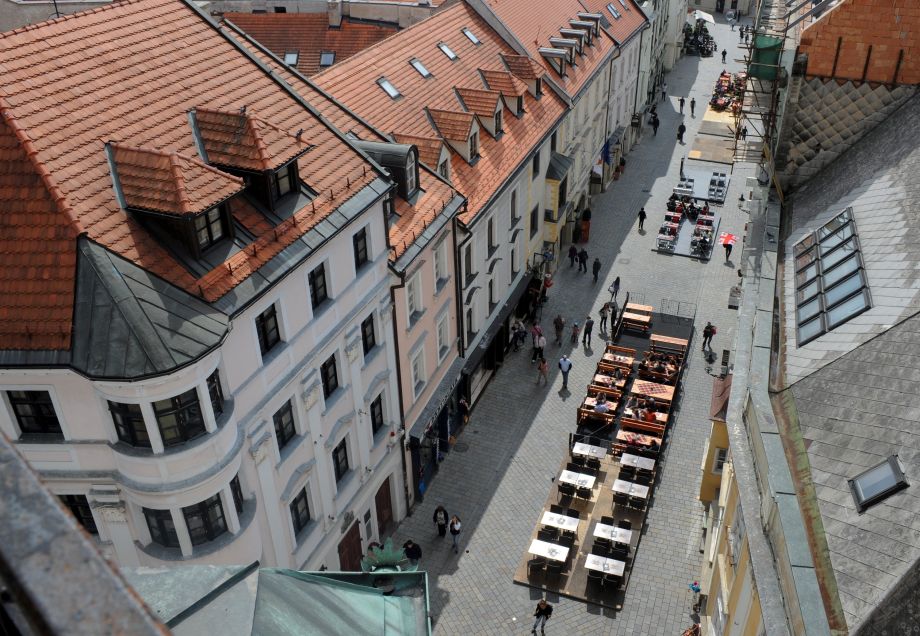 Bratislavské Staré mesto, archívna snímka