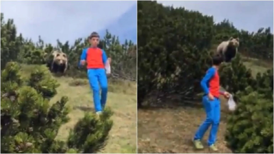 VIDEO, ktoré obletelo svet: 12-ročný chlapec mal v pätách medveďa. Vedel, ako sa má správať a podarilo sa mu uniknúť