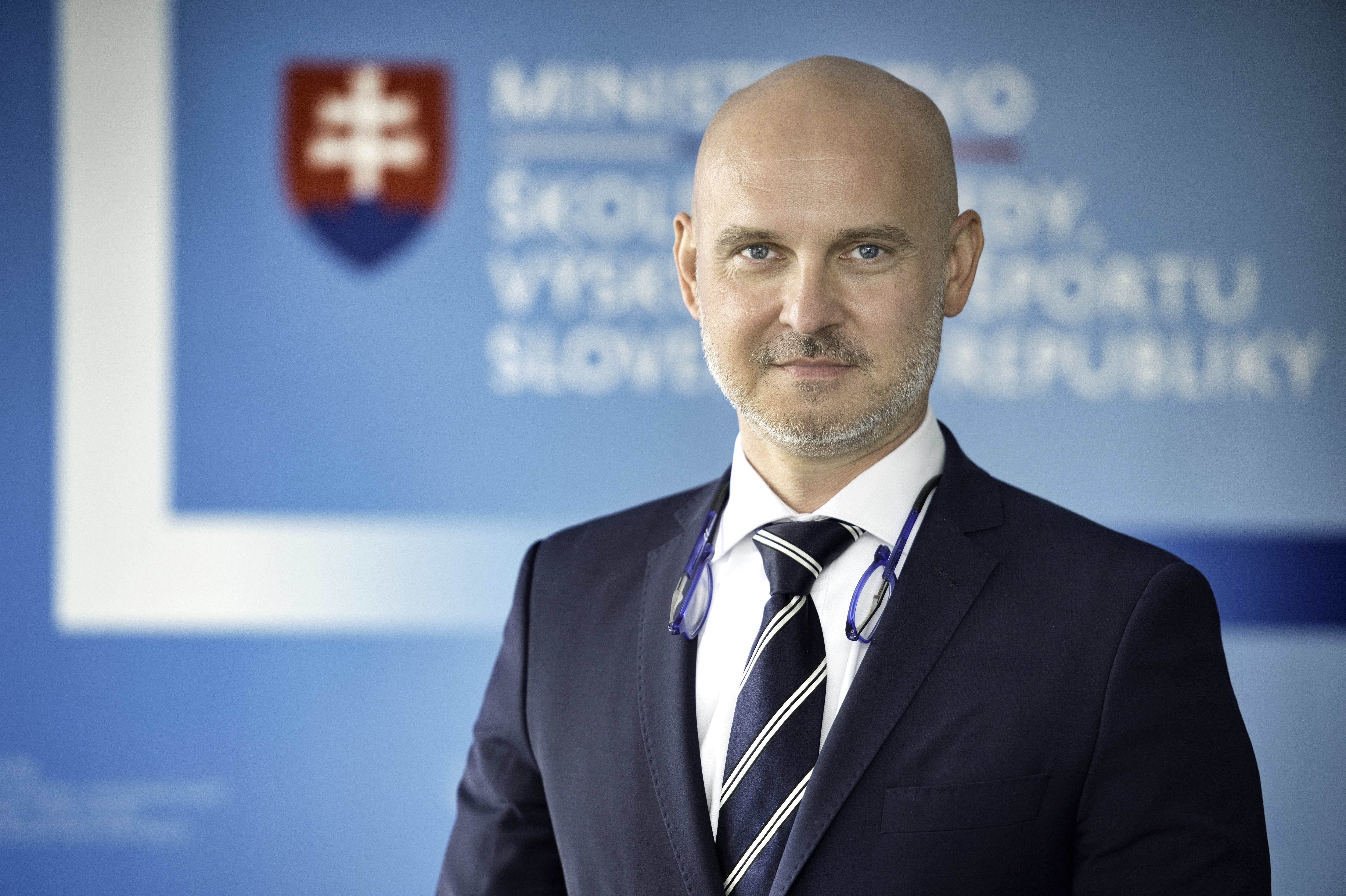 Na snímke minister školstva, vedy, výskumu a športu SR Branislav Gröhling (SaS)