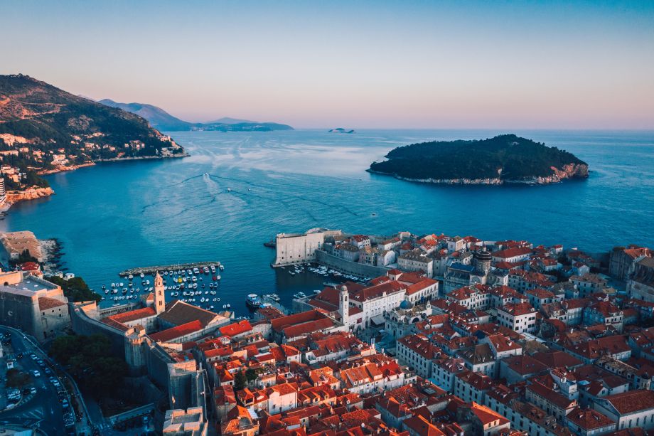 Chorvátske mesto Dubrovnik