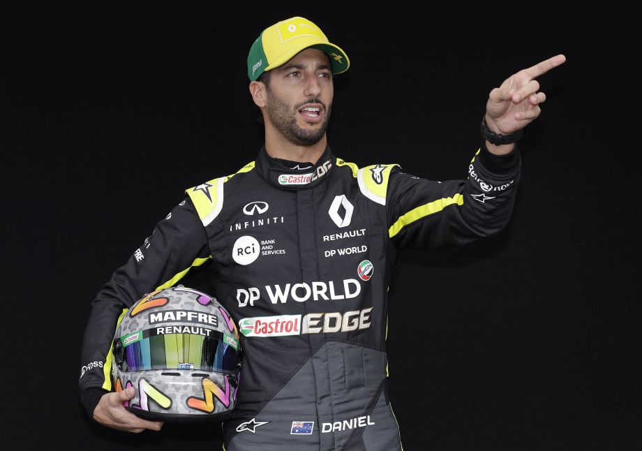 Austrálsky pilot Formuly 1 Daniel Ricciardo