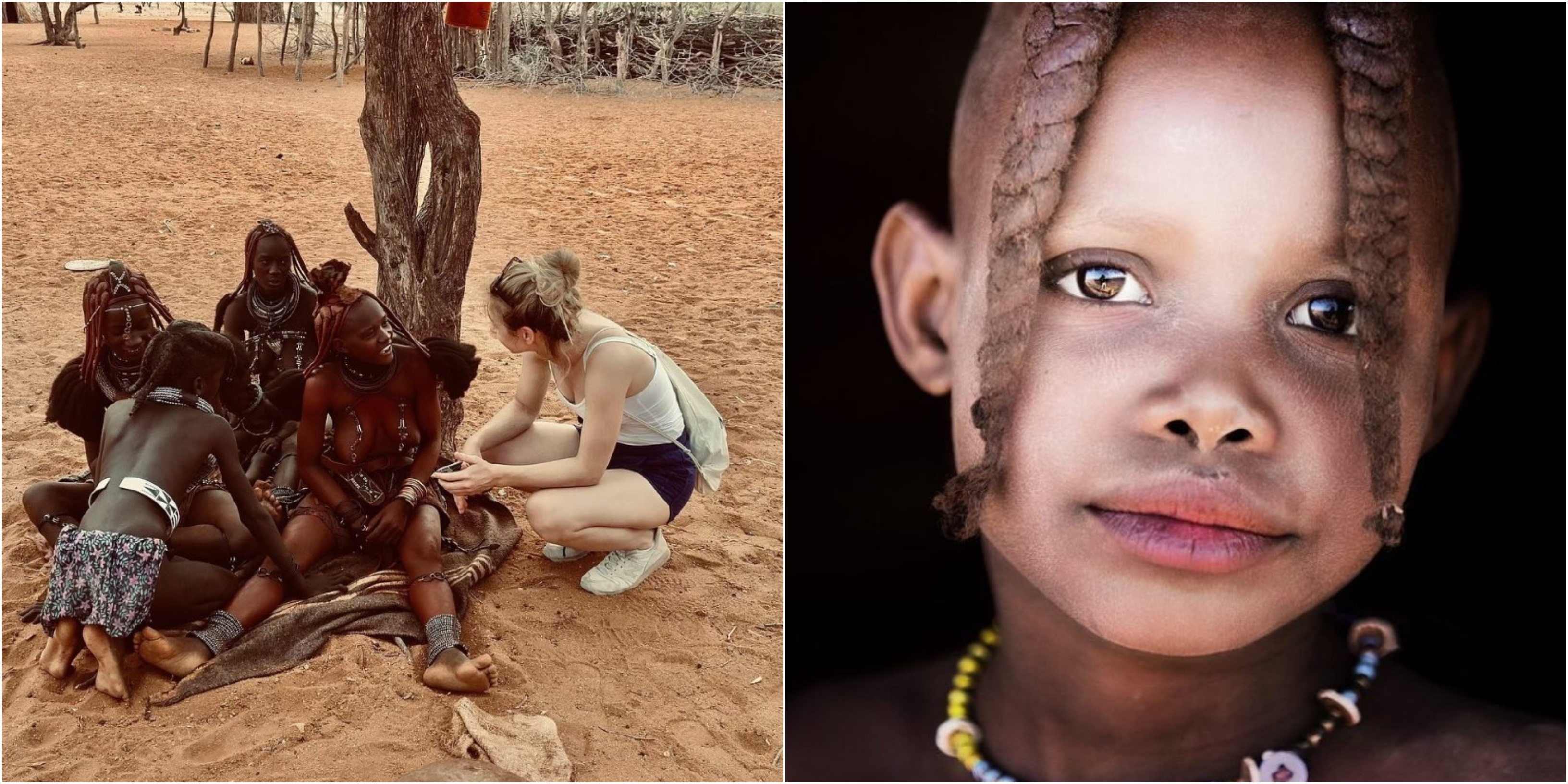 Kmeň Himba.