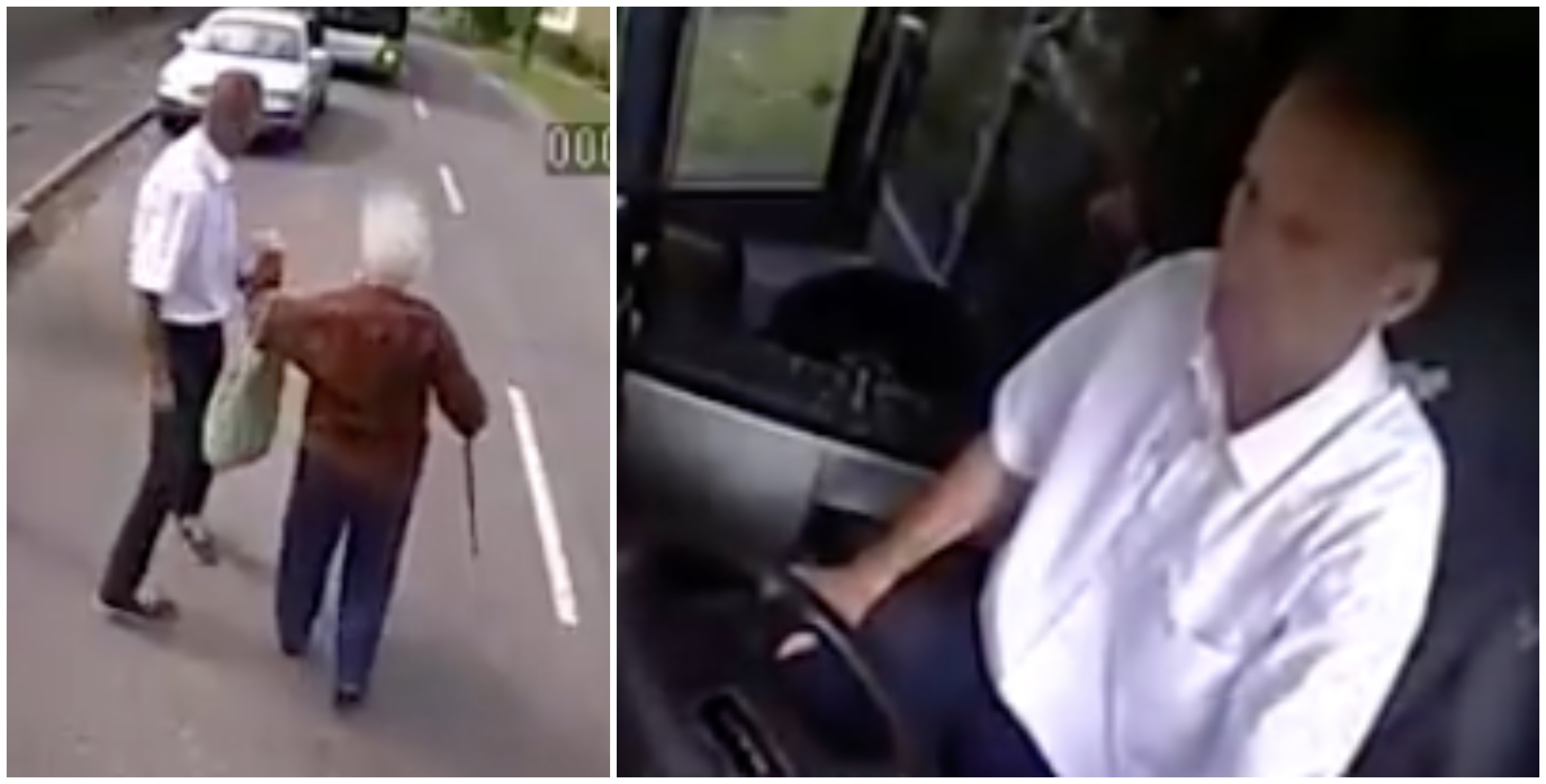 Vodič autobusu podal pomocnú ruku staršej pani a stal sa hrdinom. 