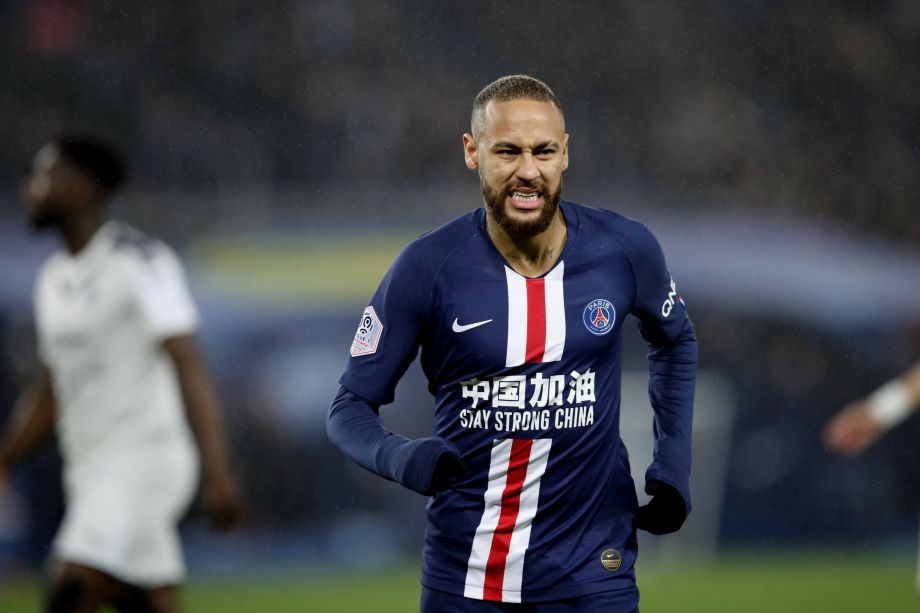 Futbalista Paríža St. Germain Neymar