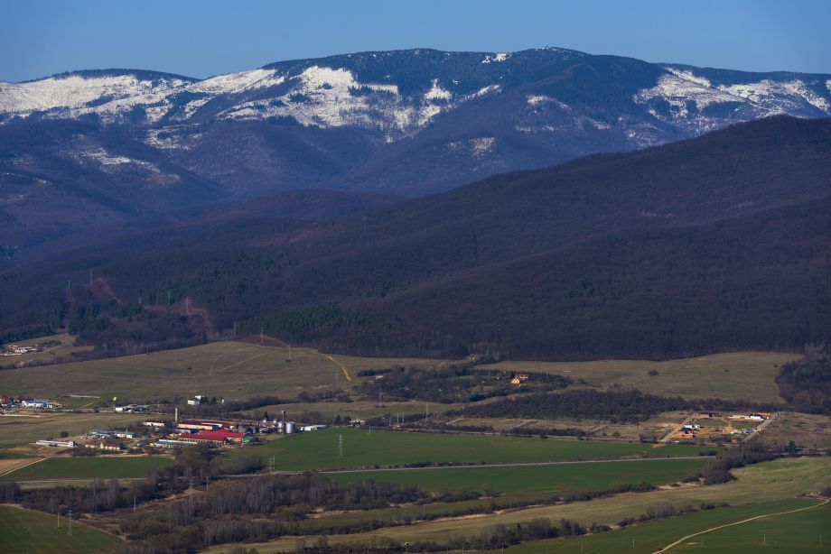 Na snímke vrch Volovec, podľa ktorého sú pomenované Volovské vrchy, podcelok Slovenského Rudohoria v ich východnej časti.