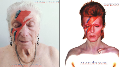 FOTO: Obyvatelia domova dôchodcov prerobili obaly slávnych albumov. Ich výtvory valcujú internet