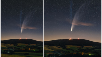 Petrovu fotku kométy Neowise ocenila aj NASA. Na unikátnej fotke možno pozorovať ďalší výnimočný jav