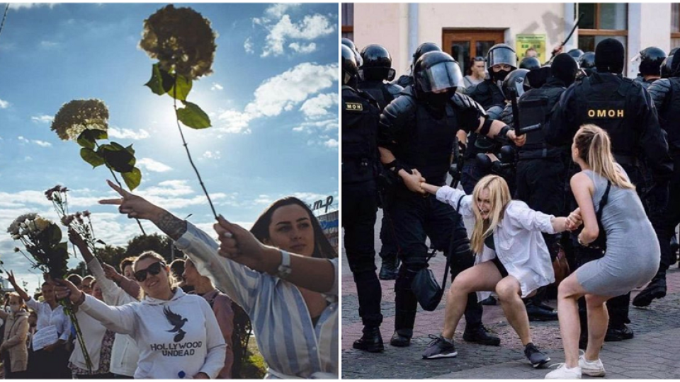 Svet v týchto dňoch sleduje nielen policajnú brutalitu, ale aj solidaritu občanov Bieloruska.