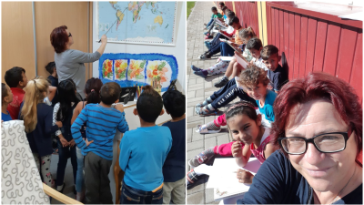 Monika učí rómske deti: Tí šťastní, ktorí na to majú podmienky, chcú študovať. Mňa naučili pokore a skromnosti