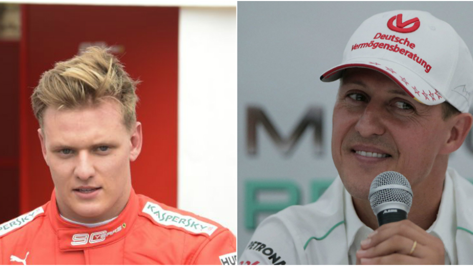 Mick Schumacher a Michael Schumacher