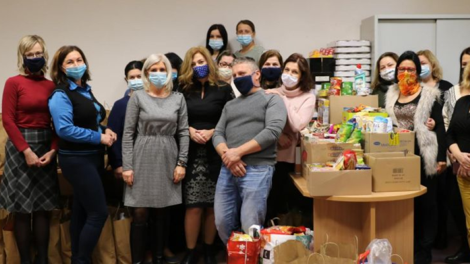 Počas darovacieho utorka v Prešove vyzbierali potraviny pre ľudí v núdzi