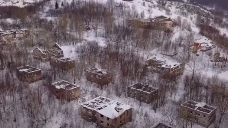 Opustené ruské mestá.
