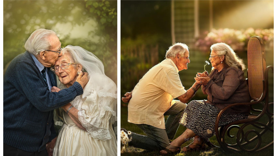 Láska kvitne v každom veku.
