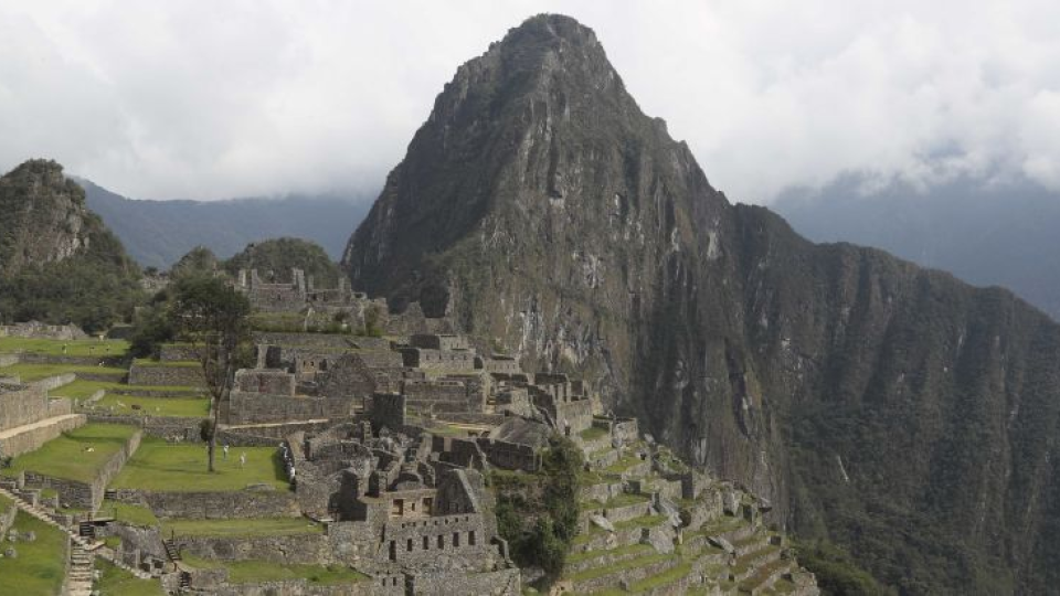 Pohľad na starobylé inkské mesto Machu Picchu 27. októbra 2020.