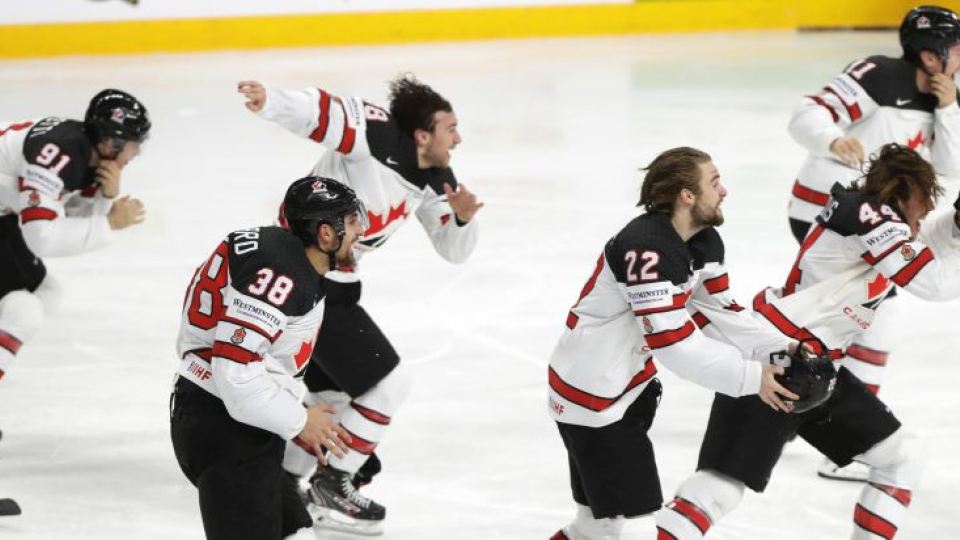 Radosť kanadských hokejistov