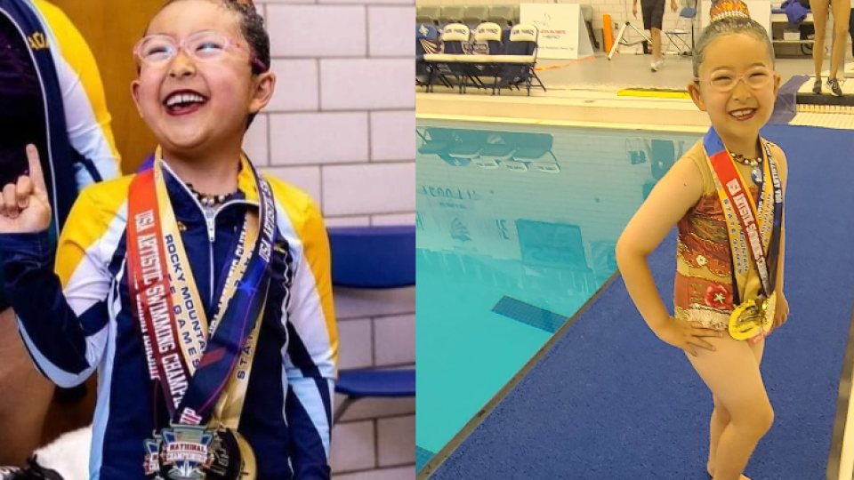 Natalie má sen, aby sa synchronizované plávanie stalo disciplínou na paralympiáde.