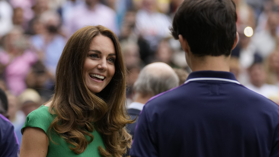 Kate Middleton na Wimbledone 