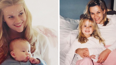 Reese Witherspoon mala prvé bábätko ako 23-ročná. Nemôžete byť na všetko samy, odkazuje dnes mladým mamám