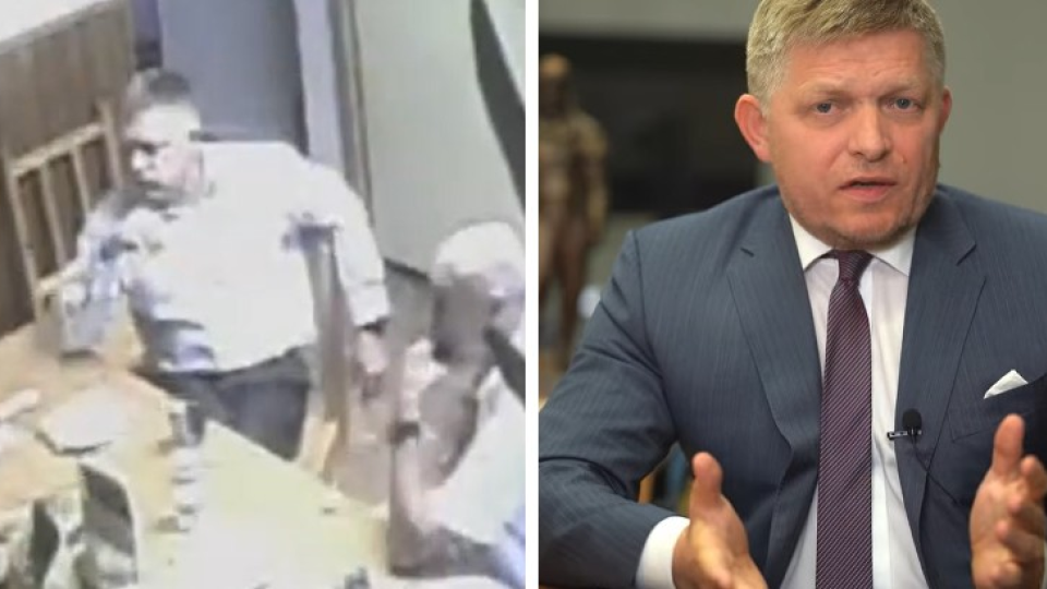 Robert Fico na policajnom zázname a vo videu, kde naňho reagoval