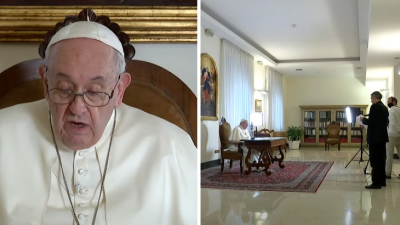 VIDEO: Budúce generácie musia dostať nádej. Pápež vyzval politikov na radikálne kroky na záchranu planéty