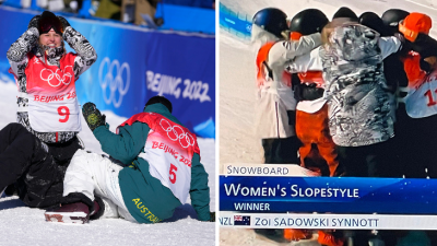Žiadna závisť, iba čistá radosť: Súperky objímali olympijskú šampiónku, ktorá získala svoje prvé zlato