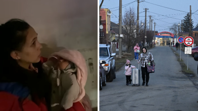 VIDEO: Slobodná matka prišla z Ukrajiny s novorodeniatkom v náručí. Slovenskí policajti ju okamžite prichýlili