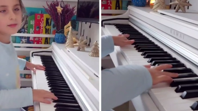 VIDEO: Hoci je od narodenia nevidiaca, miluje hru na klavír. Talent sedemročného dievčatka vyráža dych