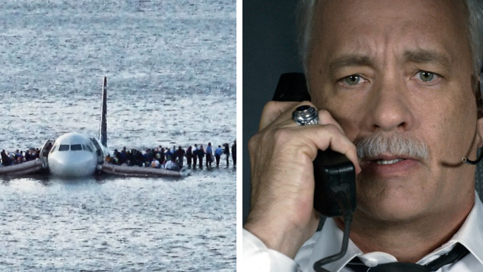 Zábery zo záchrany / Tom Hanks vo filme Zázrak na rieke Hudson