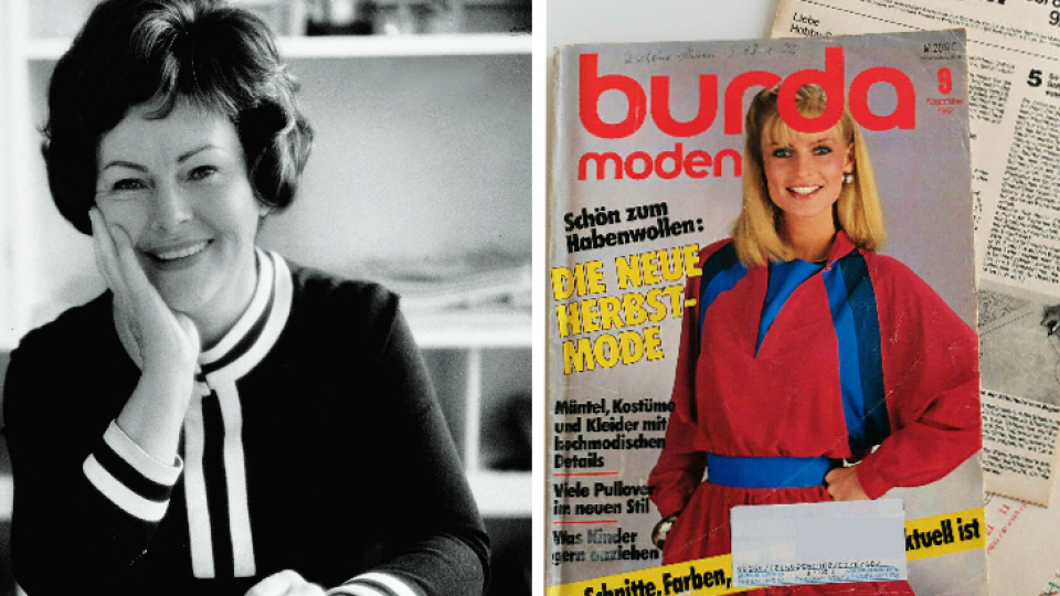 Aenne Burdová / Časopis Burda 1982