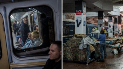 Závan normálnosti v zničenom Charkove. Opäť tam premáva metro, doteraz slúžilo ako kryt pre tisíce ľudí