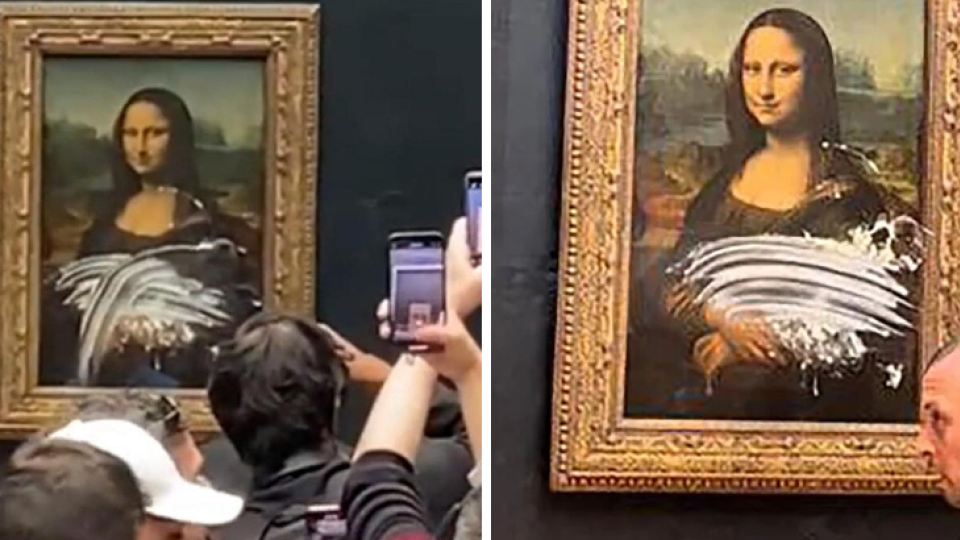 Mona Lisa po incidente.