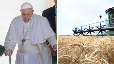 Zúfalá prosba pápeža Františka: Nepoužívajte ukrajinskú pšenicu ako zbraň, milióny chudobných môžu zomrieť