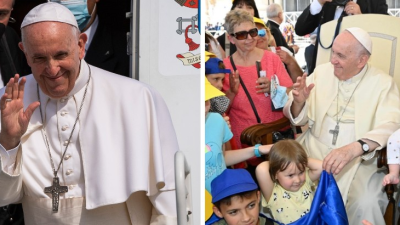Otázka od chlapčeka dojala pápeža Františka. Navštívi hlava cirkvi bombardovanú Ukrajinu?