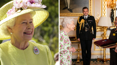 Kráľovná Alžbeta pri udeľovaní ocenení prekvapila ostrým vtipom. Zacítila príležitosť a vypálila iróniou