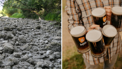 Extrémne sucho trápi aj sever Slovenska, v riekach chýba voda. Šéf Kofoly sa odhodlal k zásadnému kroku