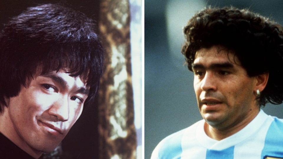Bruce Lee, Diego Maradona