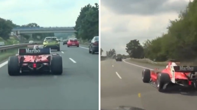 VIDEO: Vodiči neverili vlastným očiam. Na českej diaľnici okolo nich opäť prefrčala tajomná formula