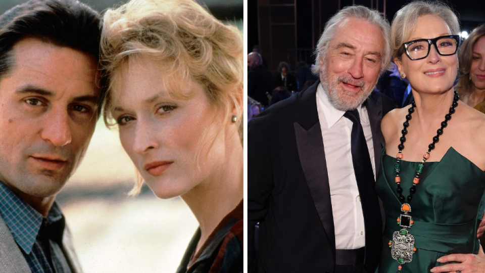 Meryl Streep a Robert De Niro v roku 1984 a 2020