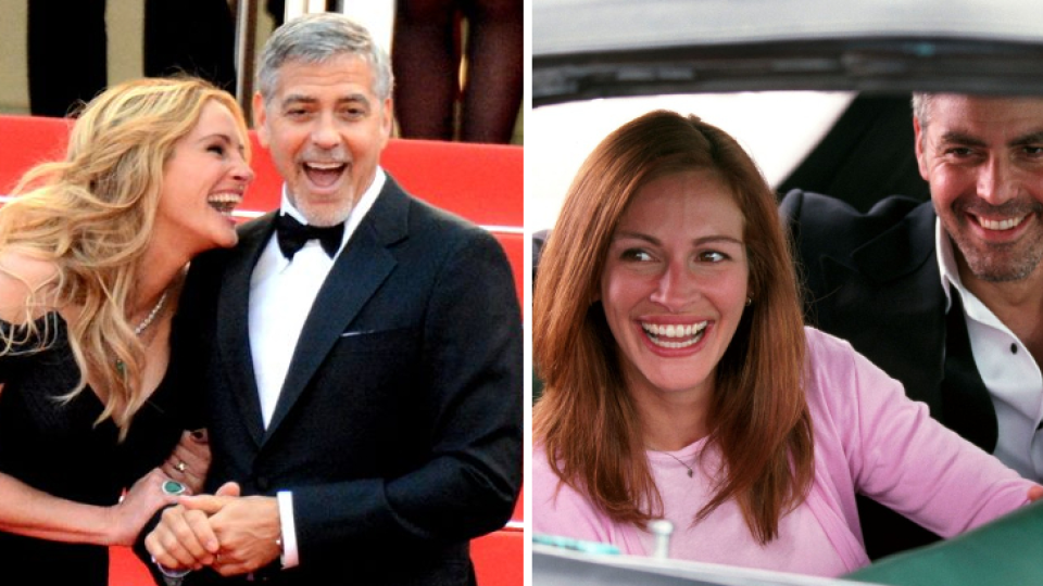 Julia Roberts a George Clooney v súčasnosti a v roku 2001
